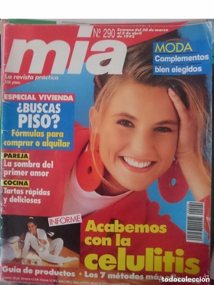 Coleccionismo de revistas y peri&oacute;dicos: MIA N 290 DEL 30 MARZO AL 5 ABRIL 1992 -Acabemos con la celulitis -Recetas de tartas r&aacute;pidas y