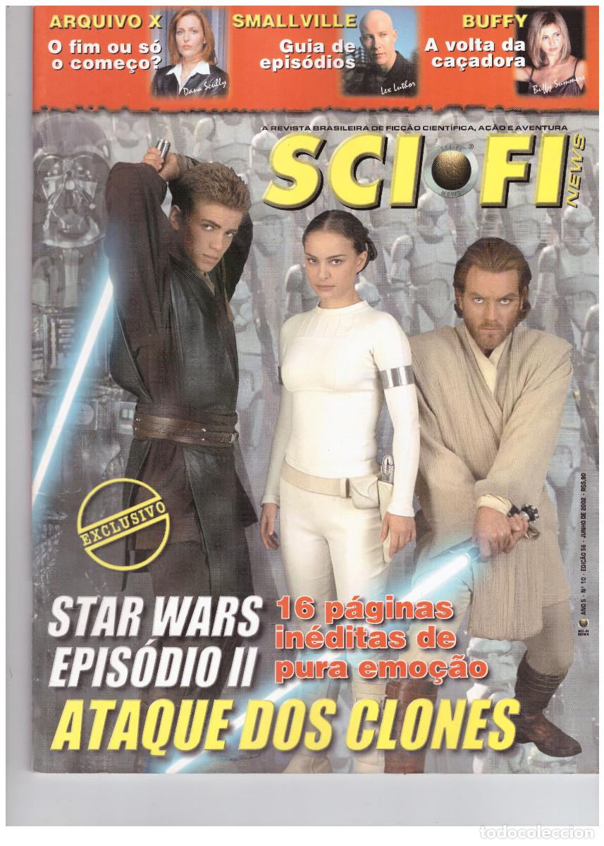Coleccionismo de revistas y peri&oacute;dicos: Revista Sci Fi: Star Wars / Sarah Michelle Gellar / Smallville / Blade / Wesley Snipes / 24 Hours