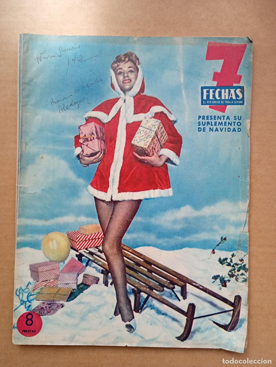 Coleccionismo de revistas y peri&oacute;dicos: REVISTA 7 FLECHAS DICIEMBRE 1959