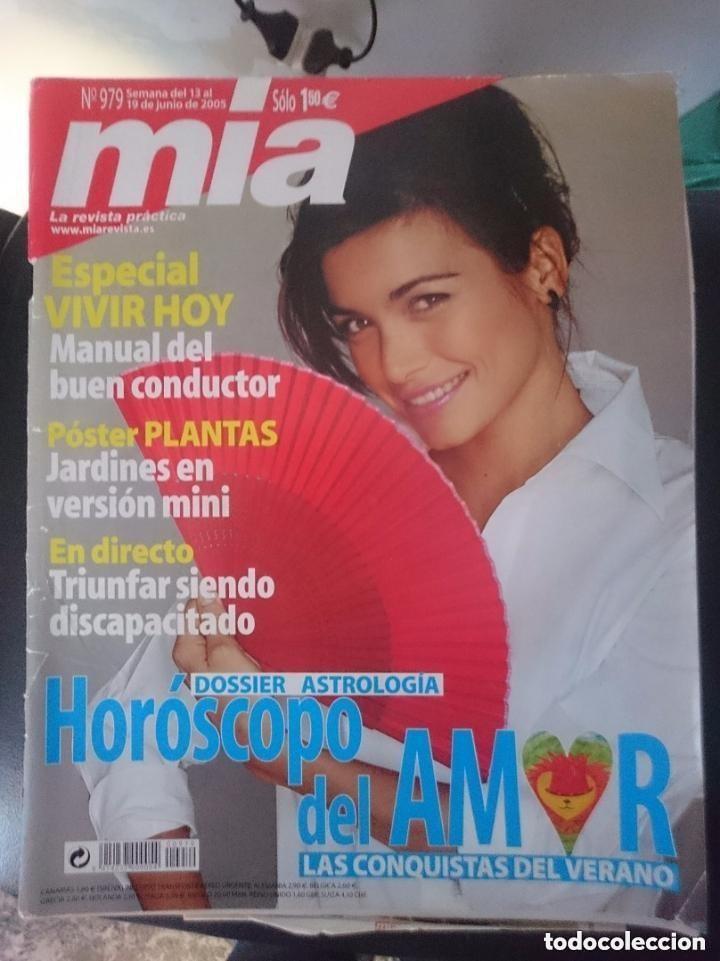 Coleccionismo de revistas y peri&oacute;dicos: MIA - N 979 DEL 13 AL 19 JUNIO 2005 -Hor&oacute;scopo del amor &ndash; Especial vivir hoy -Jardines versi&oacute;n mii