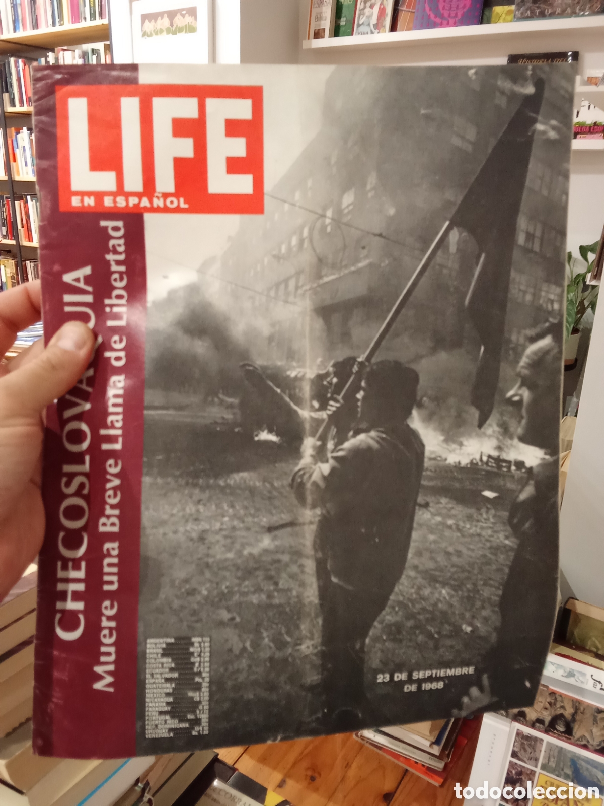 Coleccionismo de revistas y peri&oacute;dicos: Life en espa&ntilde;ol - 23 de Septiembre de 1968