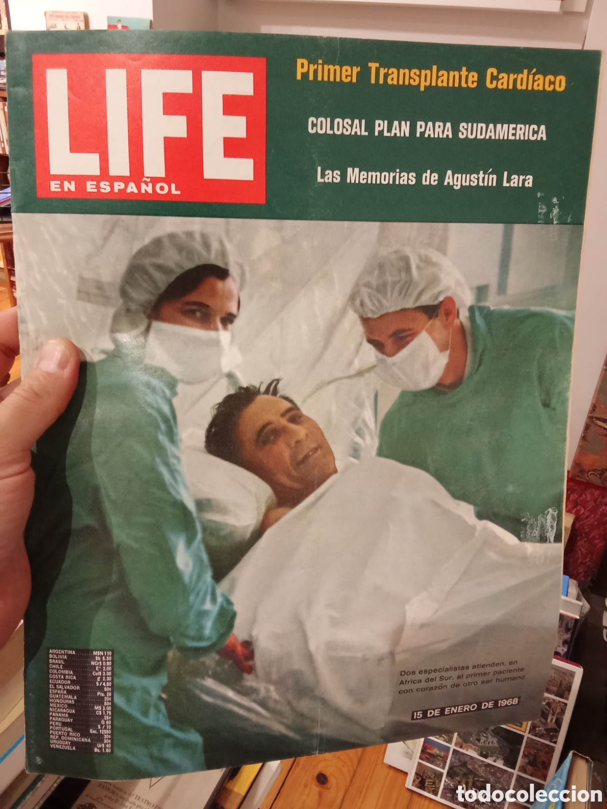 Coleccionismo de revistas y peri&oacute;dicos: Life en espa&ntilde;ol - 15 de Enero de 1968