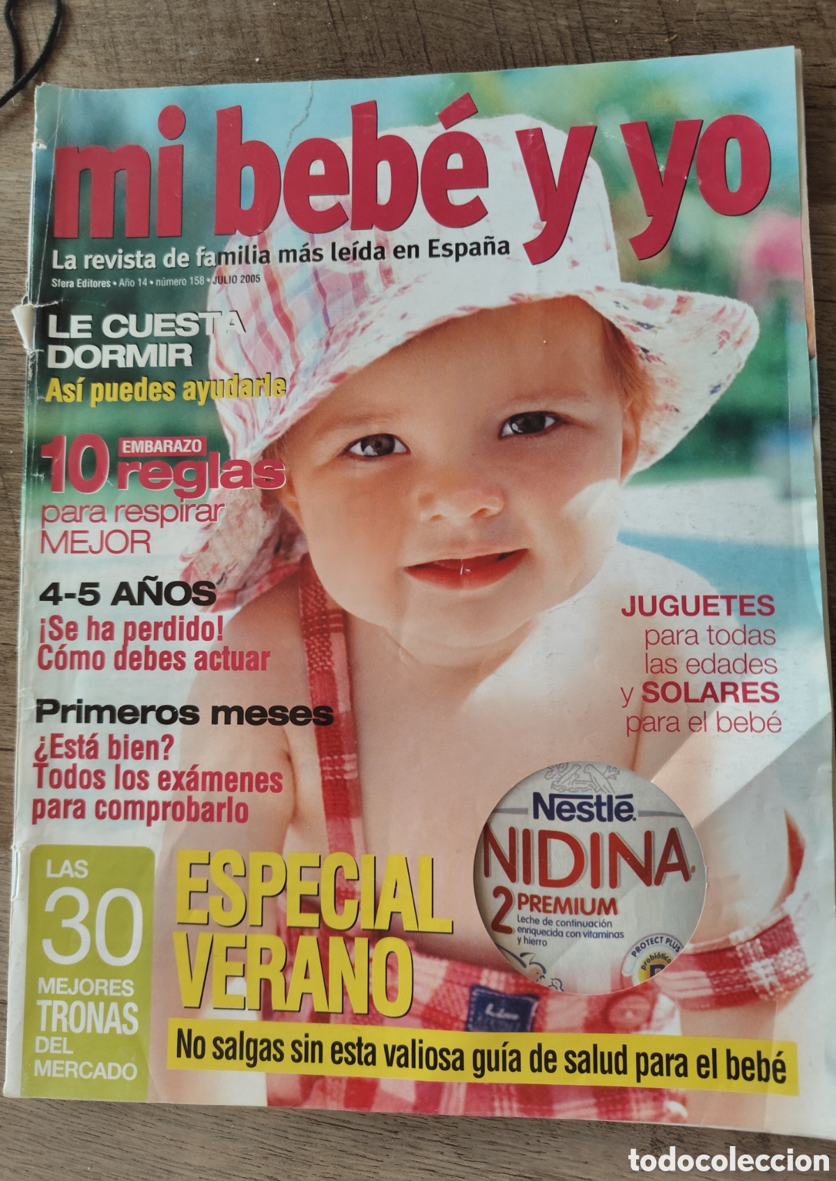 Coleccionismo de revistas y peri&oacute;dicos: Revista &rdquo;Mi beb&eacute; y yo&rdquo; n&deg; 158 de julio de 2005