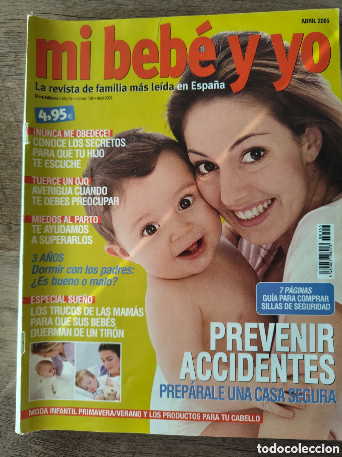 Coleccionismo de revistas y peri&oacute;dicos: Revista &rdquo;Mi beb&eacute; y yo&rdquo; n&deg; 155 de abril de 2005
