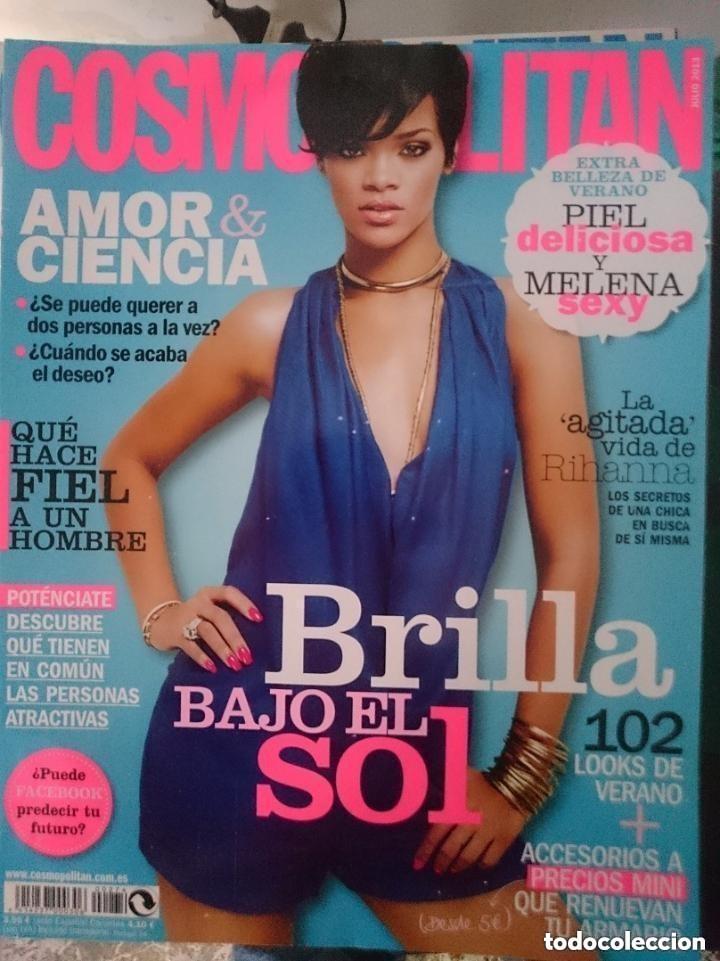 Coleccionismo de revistas y peri&oacute;dicos: Cosmopolitan julio 2013 - Rihanna - Amor y ciencia - Brilla bajo el sol - &iquest;Puede Facebook predecir