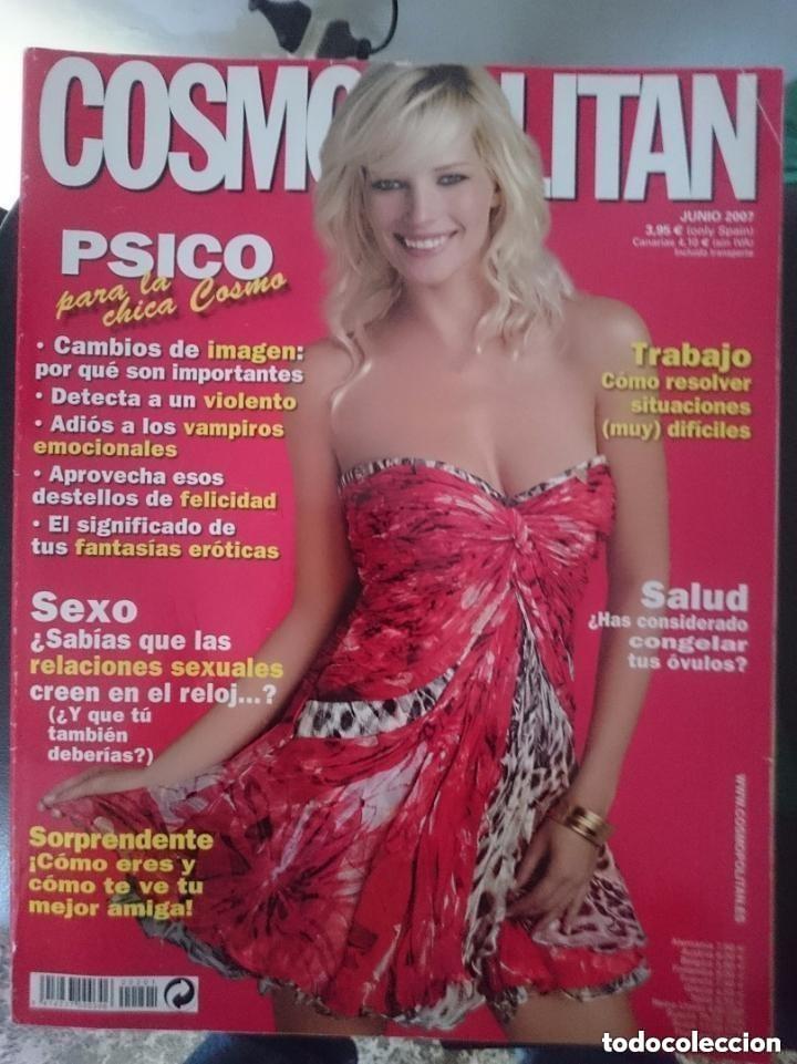 Coleccionismo de revistas y peri&oacute;dicos: Cosmopolitan junio 2007 - Psico para la chica Cosmo - Vampiros emocionales - Reloj sexual