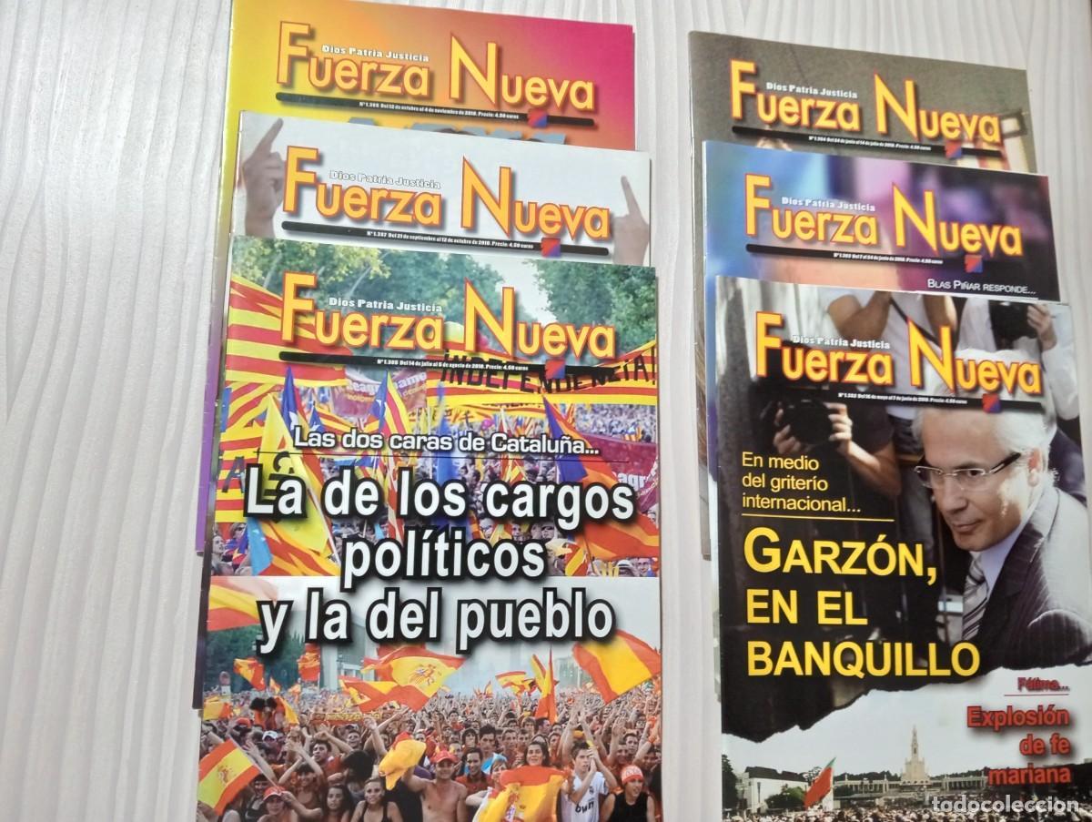 Coleccionismo de revistas y peri&oacute;dicos: REVISTA FUERZA NUEVA A&Ntilde;O 2010