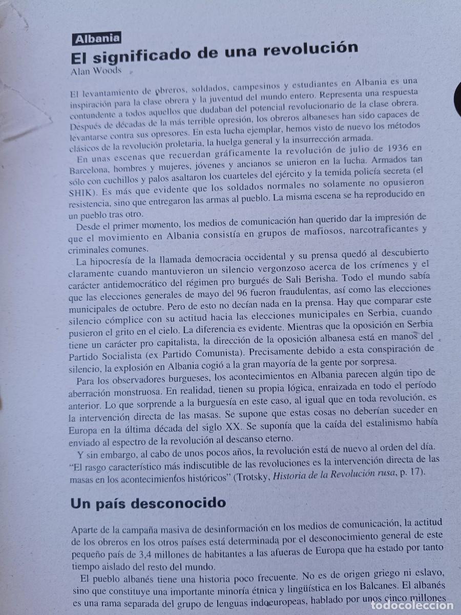 Coleccionismo de revistas y peri&oacute;dicos: ALBANA: HISTORIA Y CR&Oacute;NICA DE LA REVOLUCI&Oacute;N CONTRA EL GOBIERNO. 10 P&Aacute;GS DE REVISTA VIENTO SUR 1997