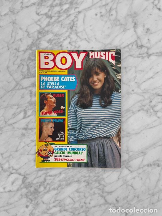 Coleccionismo de revistas y peri&oacute;dicos: BOY MUSIC - 1982 - PHOEBE CATES, PATTY PRAVO, ANTONELLO VENDITTI, KROKUS, QUEEN, TINA TURNER, POLICE