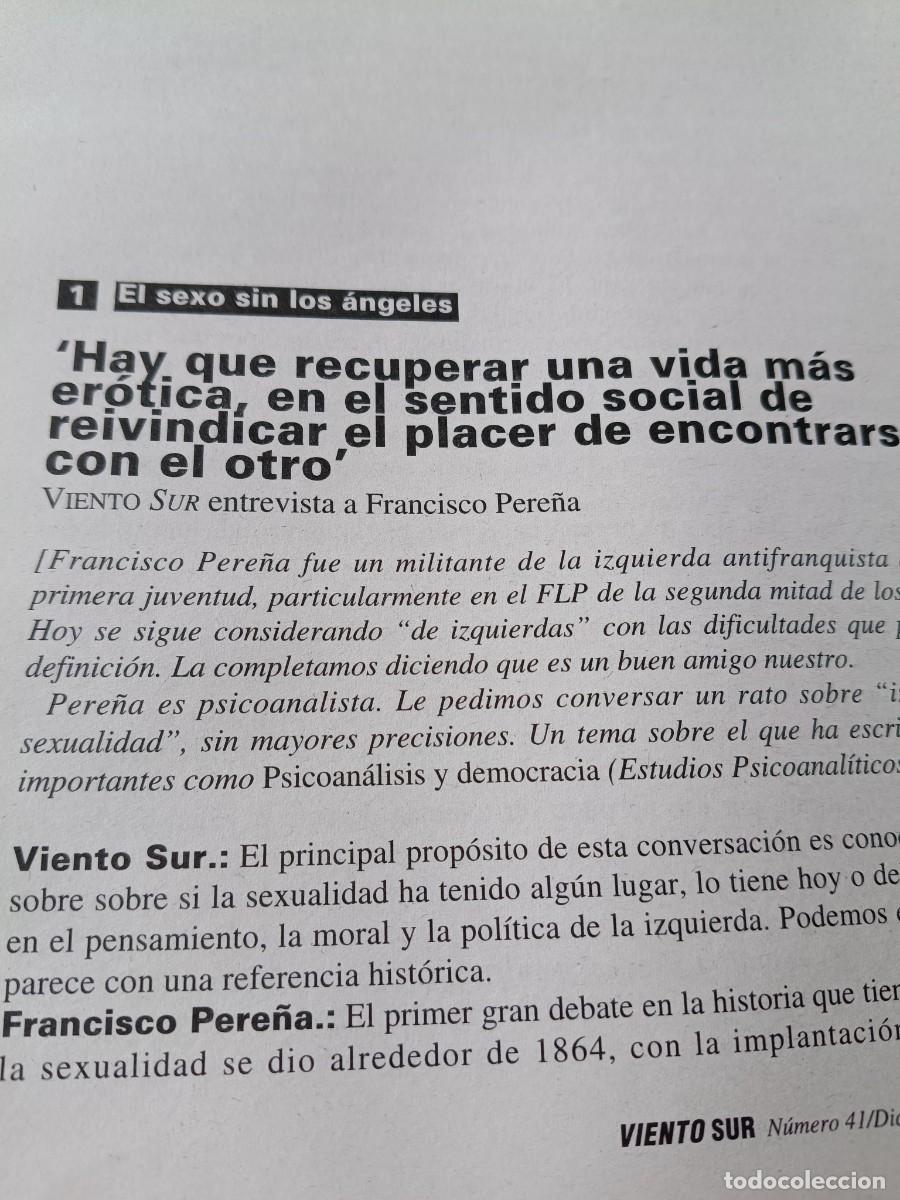 Collezionismo di Riviste e Giornali: IZQUIERDA Y SEXUALIDAD, PROSTITUCI&Oacute;N, PATRIARCADO, TEOR&Iacute;A QUEER. 19 P&Aacute;GS. DE REVISTA VIENTO SUR 1998