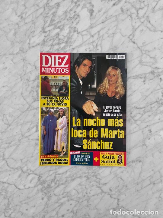 Coleccionismo de revistas y peri&oacute;dicos: DIEZ MINUTOS - 1996 - MARTA SANCHEZ, ROCIO JURADO, ESTEFANIA, NAOMI CAMPBELL, IVONNE REYES, BARRAGAN