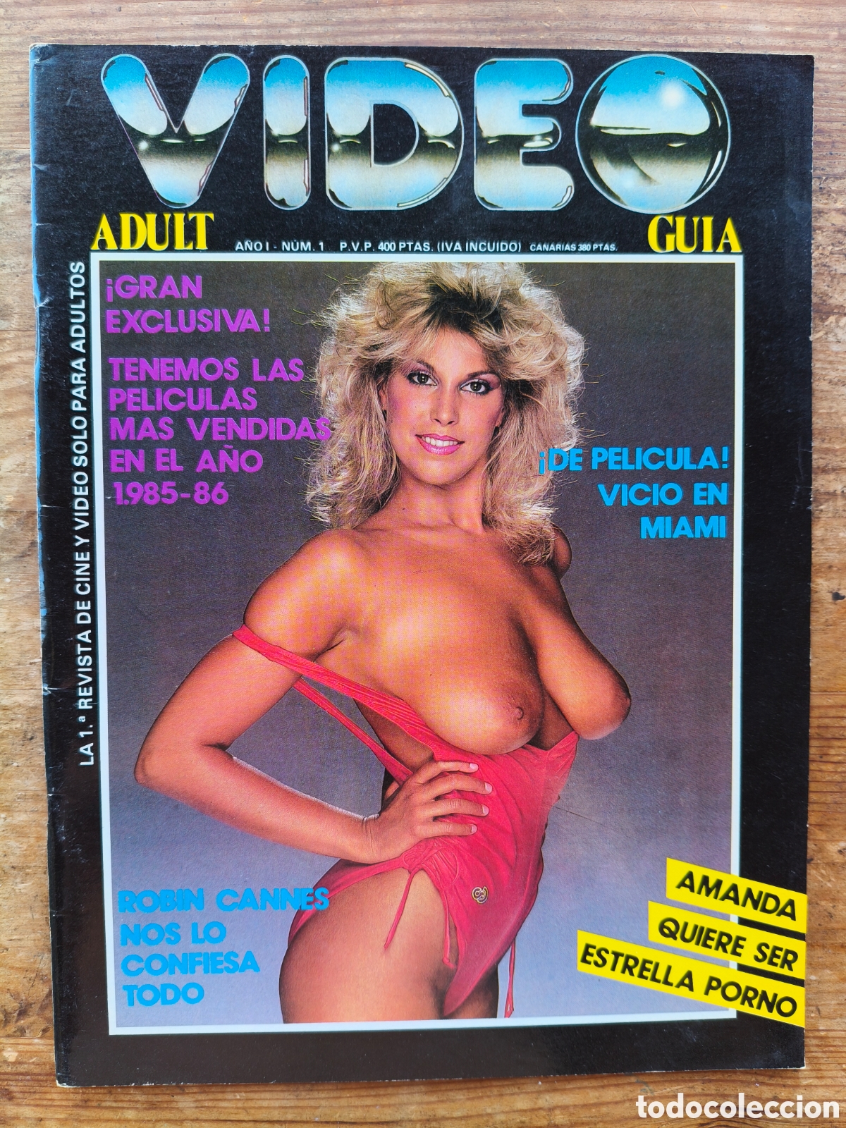 Coleccionismo de revistas y peri&oacute;dicos: VIDEO ADULT GUIA 1 GUIDE 1986 TRACI LORDS
