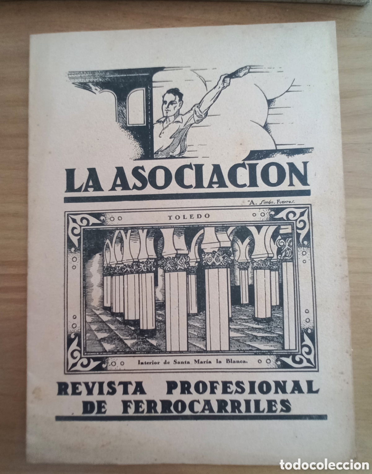 Coleccionismo de revistas y peri&oacute;dicos: LA ASOCIACION REVISTA PROFESIONAL DE FERROCARRILES MARZO DE 1929