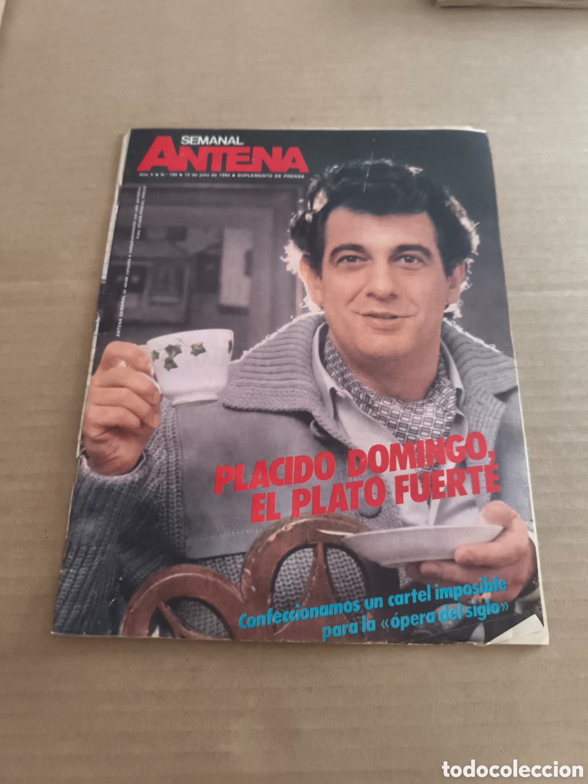 Coleccionismo de revistas y peri&oacute;dicos: ANTENA SEMANAL N&deg;186 PUNKS LOS ANGELES 1984 WILLY FOG DEMOCRATAS USA LA OPERA DEL SIGLO ESTATUA NY