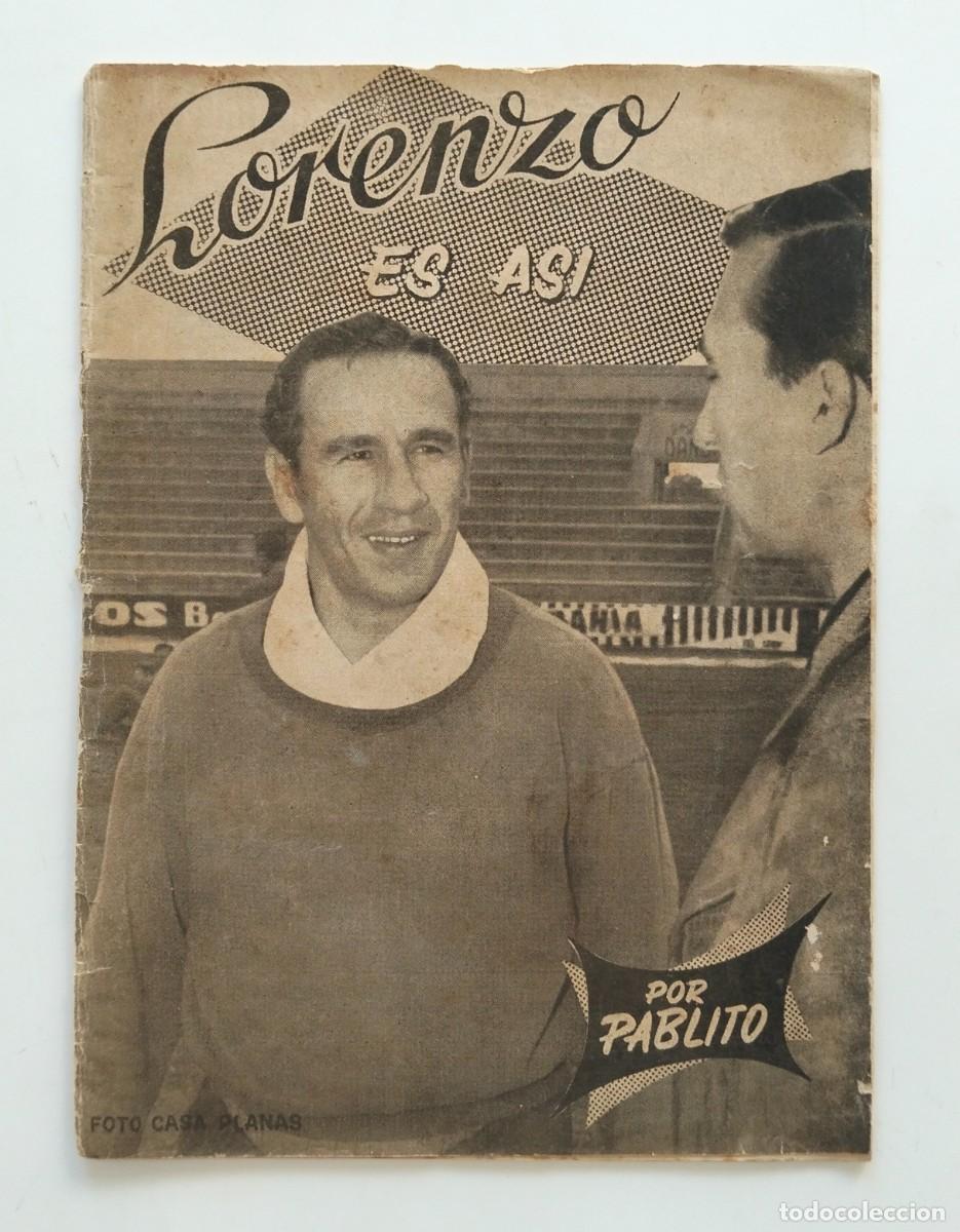 Coleccionismo de revistas y peri&oacute;dicos: Folleto original Lorenzo es as&iacute;, &Uacute;ltima Hora, Palma (Mallorca), 1959
