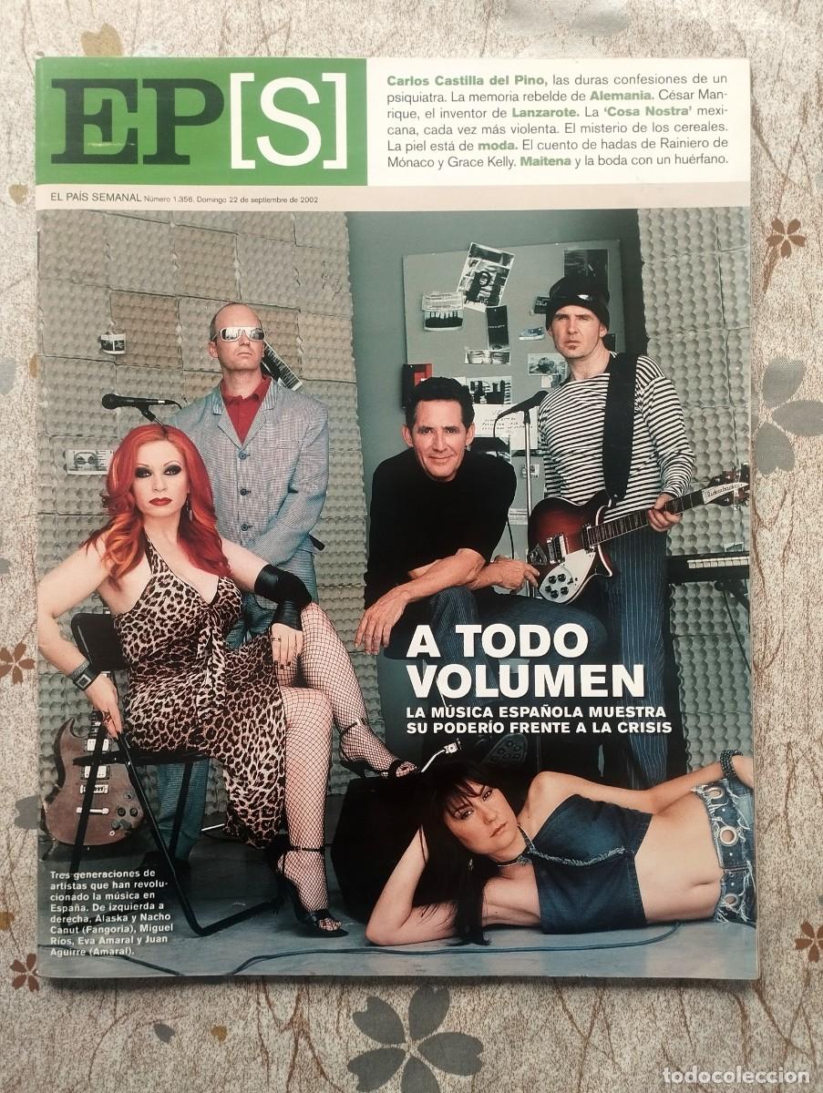 Coleccionismo de revistas y peri&oacute;dicos: EL PAIS ESPECIAL MUSICA ESPA&Ntilde;OLA FANGORIA, ALASKA, EXTREMODURO, SABINA...LANZAROTE CESAR MANRIQUE