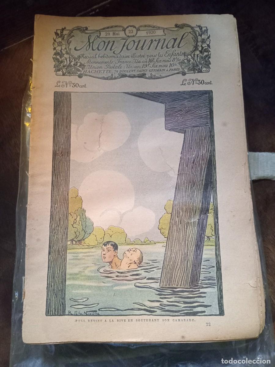 Coleccionismo de revistas y peri&oacute;dicos: MON JOURNAL - 21 EJEMPLARES -