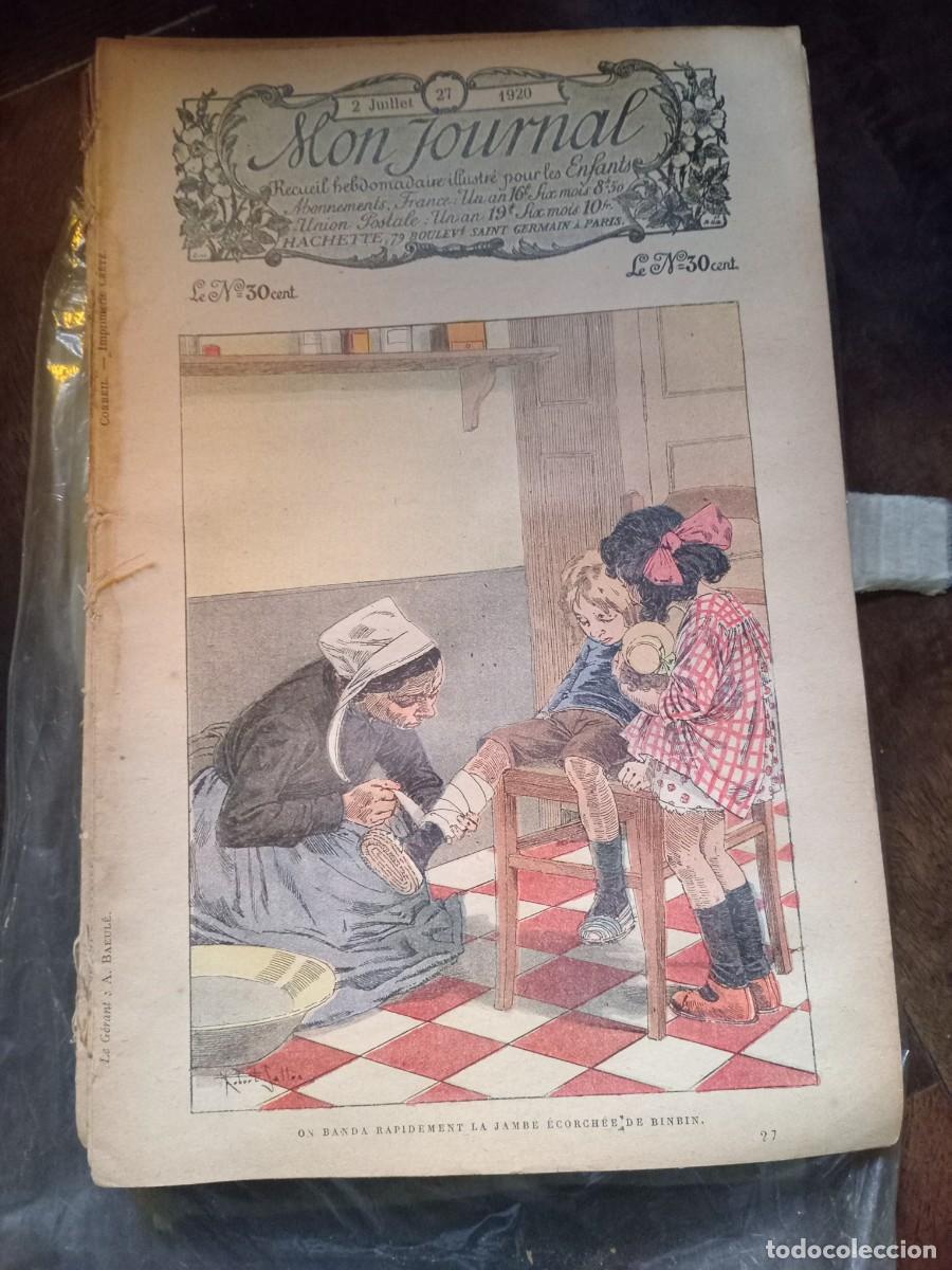 Coleccionismo de revistas y peri&oacute;dicos: MON JOURNAL - 21 EJEMPLARES - - Foto 6