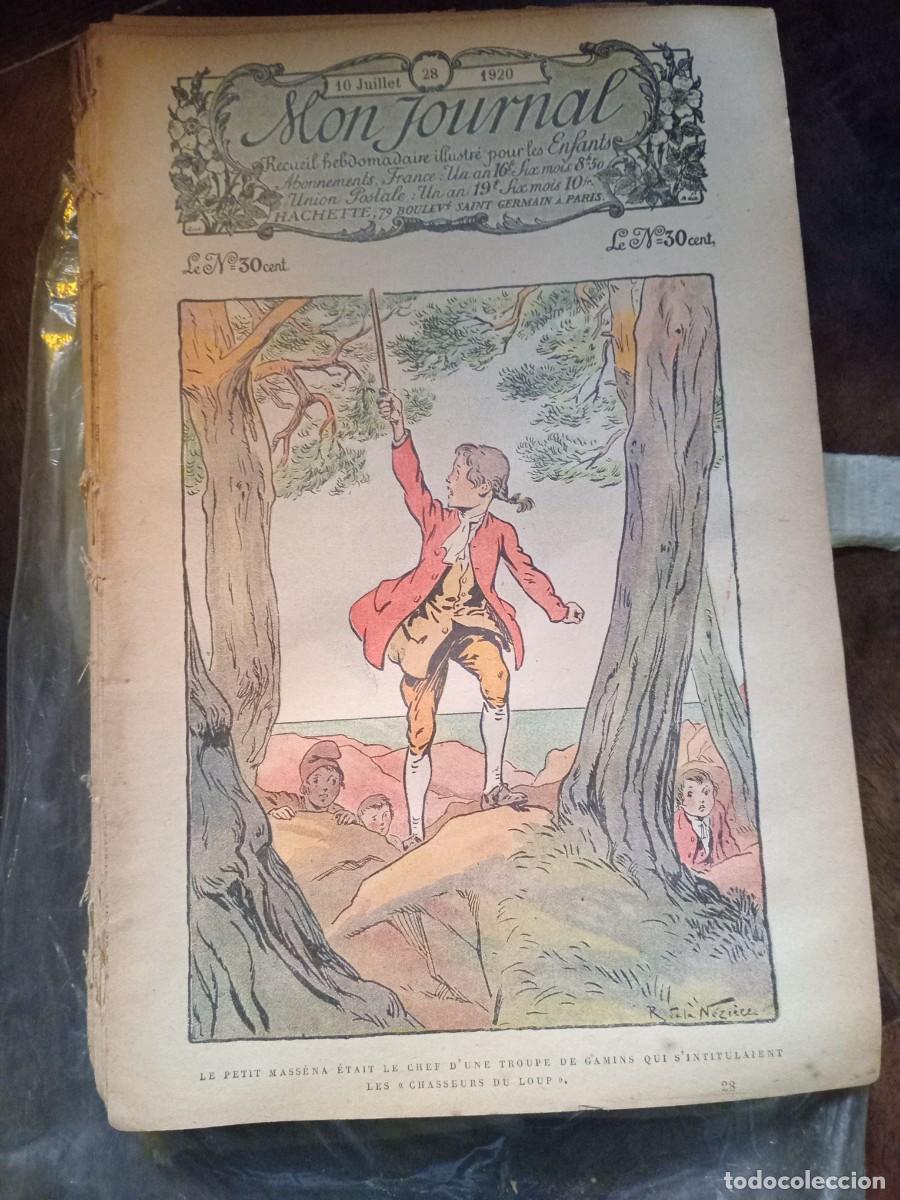 Coleccionismo de revistas y peri&oacute;dicos: MON JOURNAL - 21 EJEMPLARES - - Foto 7