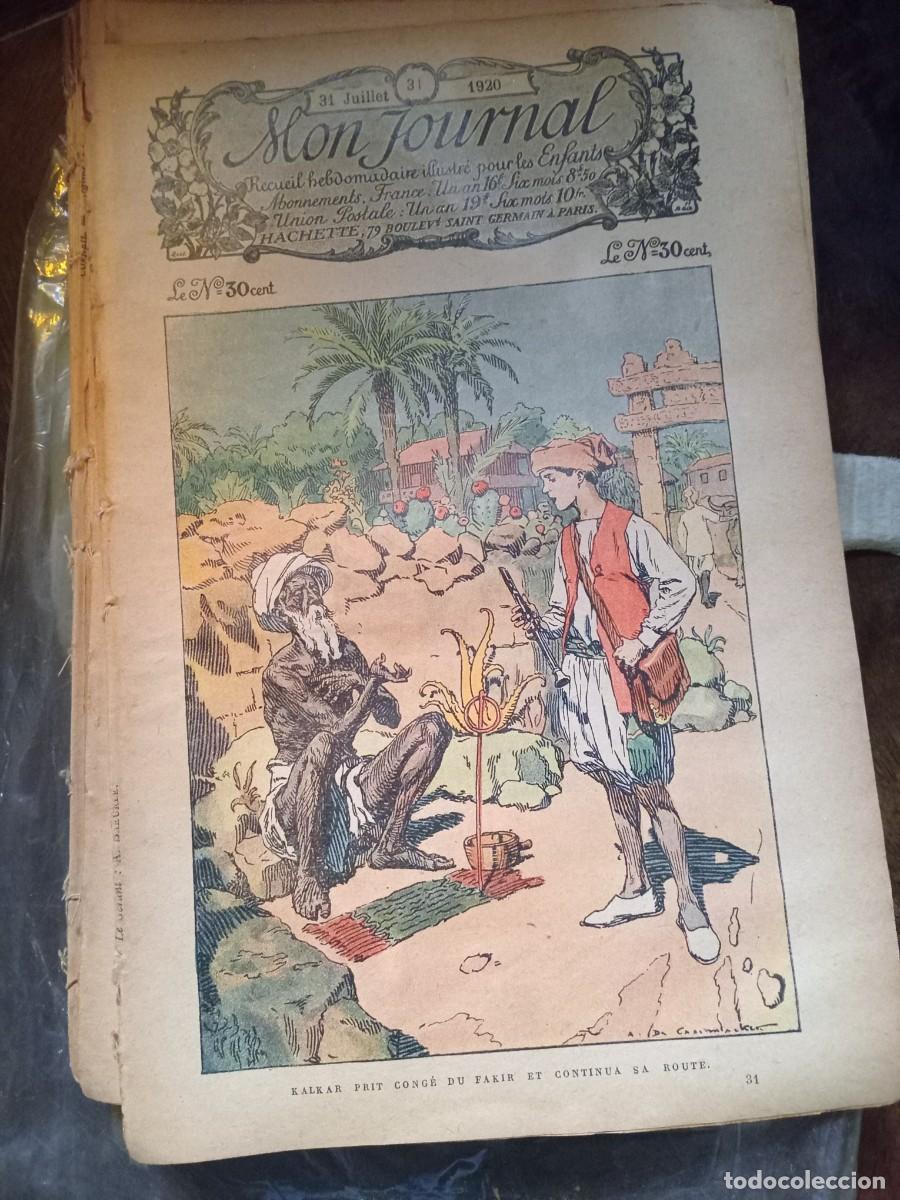 Coleccionismo de revistas y peri&oacute;dicos: MON JOURNAL - 21 EJEMPLARES - - Foto 10