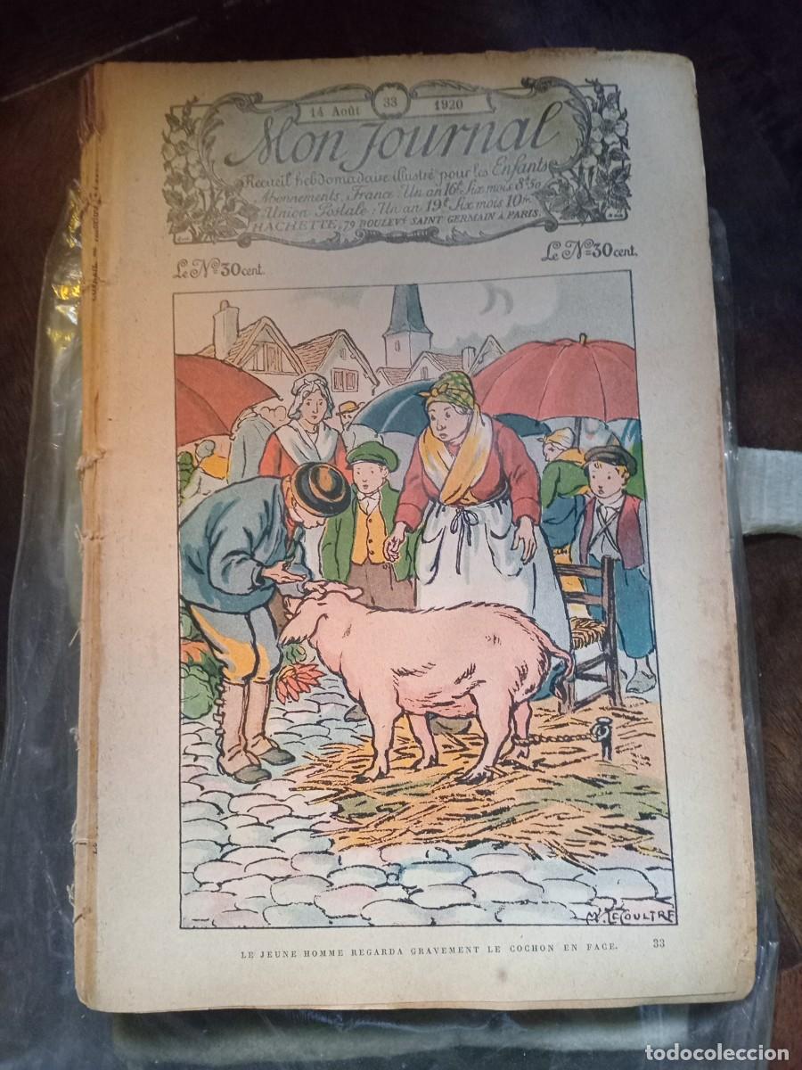 Coleccionismo de revistas y peri&oacute;dicos: MON JOURNAL - 21 EJEMPLARES - - Foto 12