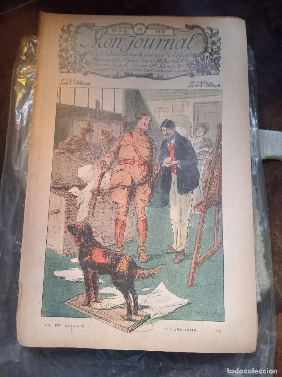 Coleccionismo de revistas y peri&oacute;dicos: MON JOURNAL - 21 EJEMPLARES - - Foto 17