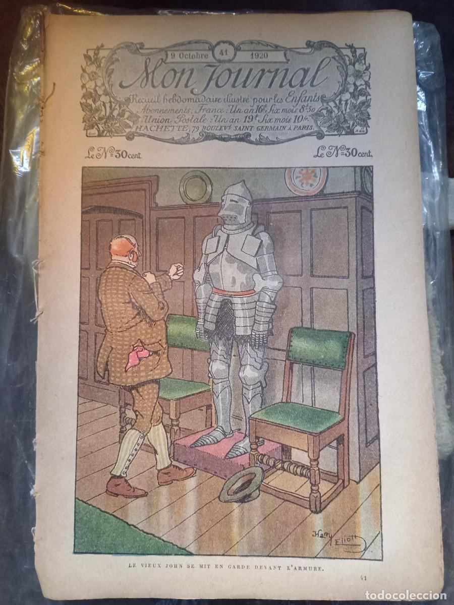 Coleccionismo de revistas y peri&oacute;dicos: MON JOURNAL - 21 EJEMPLARES - - Foto 20