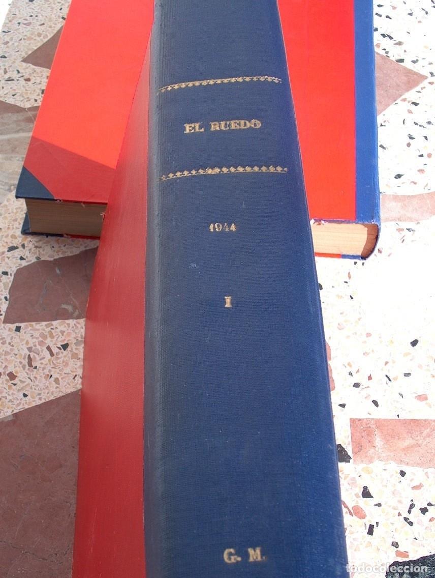 Coleccionismo de revistas y peri&oacute;dicos: Revistas El Ruedo. Colecci&oacute;n completa encuadernada