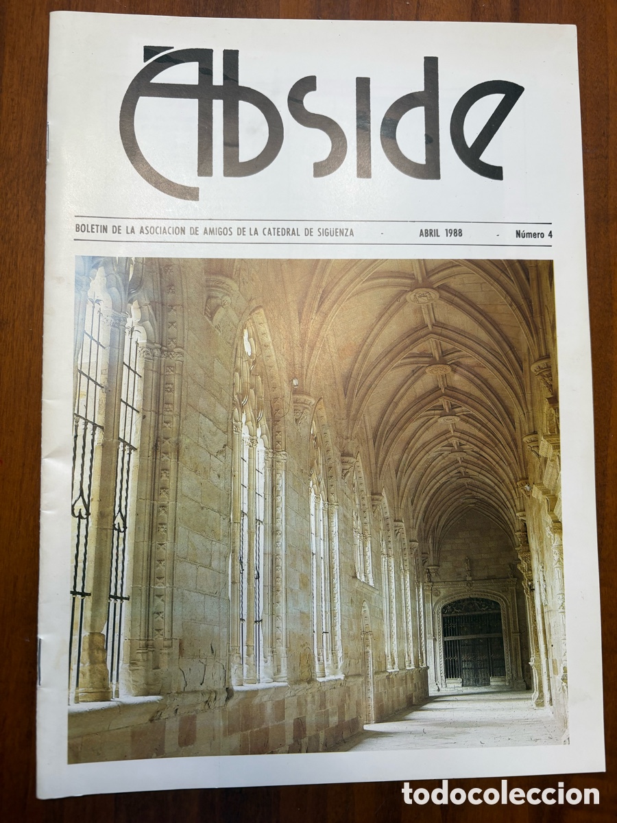 Coleccionismo de revistas y peri&oacute;dicos: Revista &Aacute;bside - Asociaci&oacute;n de Amigos de la Catedral de Sig&uuml;enza N&uacute;mero 4