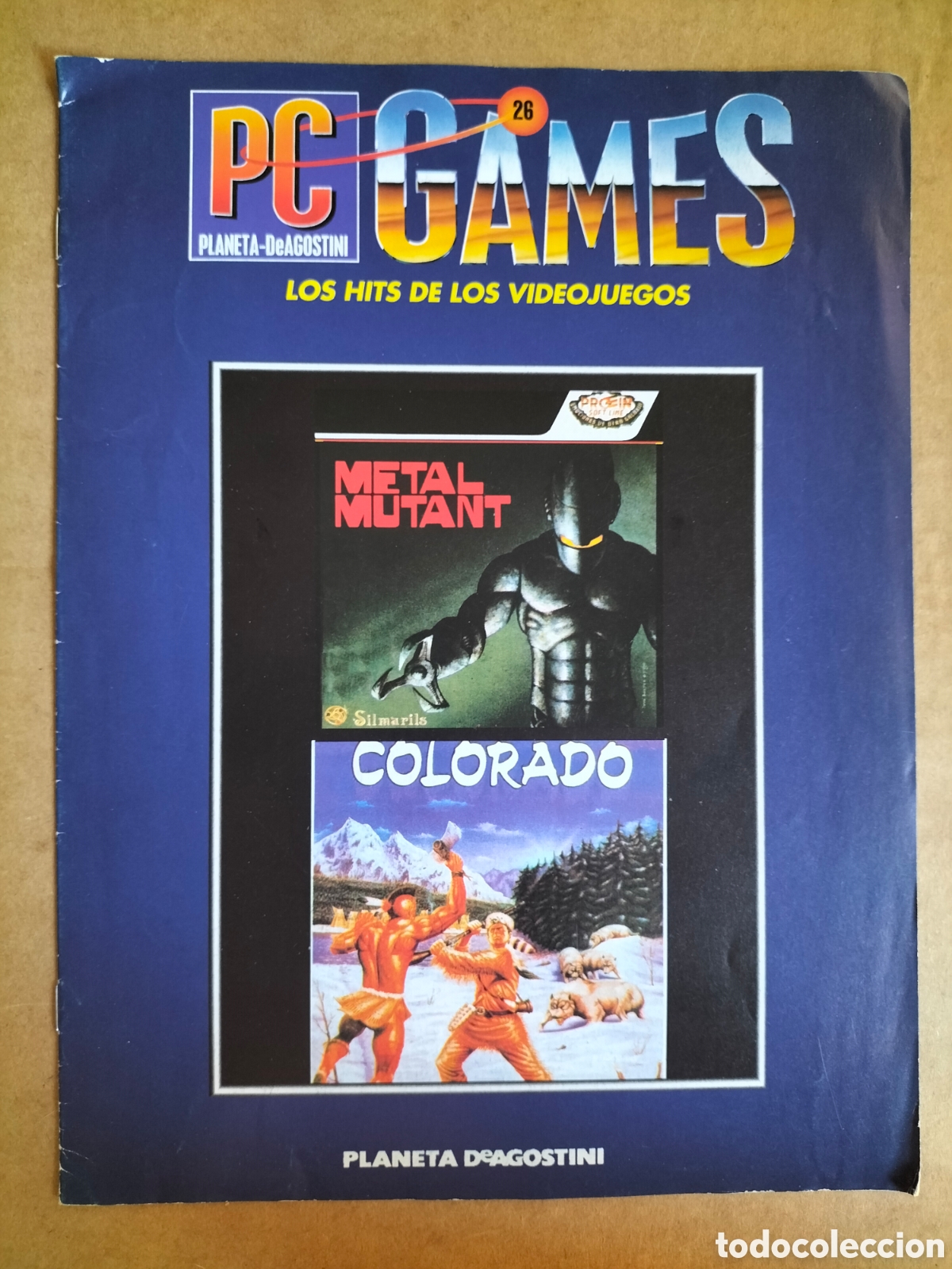 Coleccionismo de revistas y peri&oacute;dicos: PC Games. Los hits de los videojuegos. Fasc&iacute;culo 26. Editorial Planeta DeAgostini.