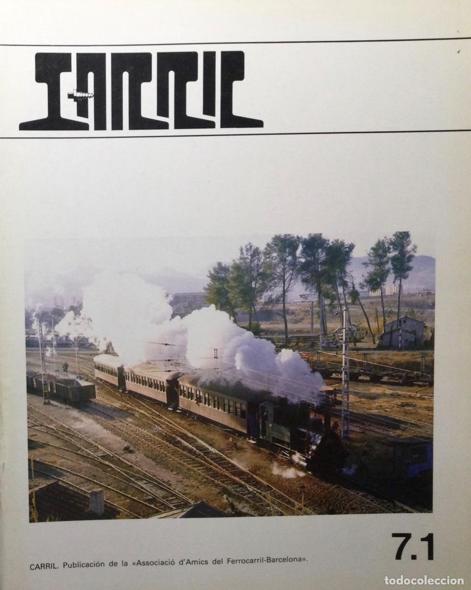 Coleccionismo de revistas y peri&oacute;dicos: REVISTA CARRIL 7.1 ENERO 1982