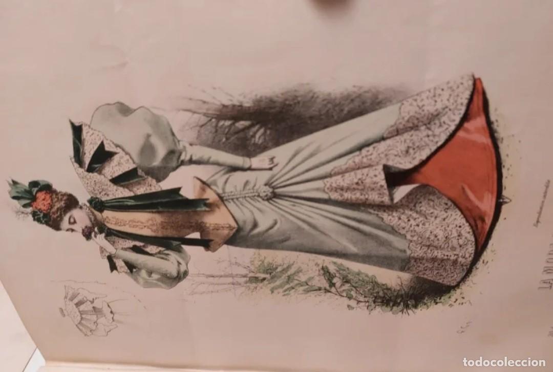 Coleccionismo de revistas y peri&oacute;dicos: la moda elegante tomo 1894 grabados color