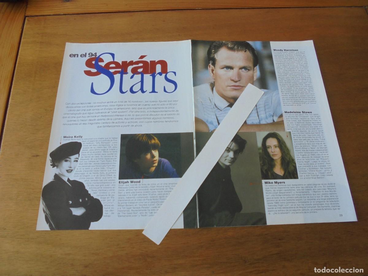 Coleccionismo de revistas y peri&oacute;dicos: RETAL 1993 ELIJAH WOOD. WOODY HARRELSON. MADELEINE STONE. SARA J. PARKER. MARISA TOMEI. A. BASSET.