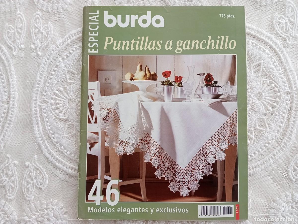 Coleccionismo de revistas y peri&oacute;dicos: BURDA ESPECIAL PUNTILLAS A GANCHILLO 1998 &ndash; 46 MODELOS