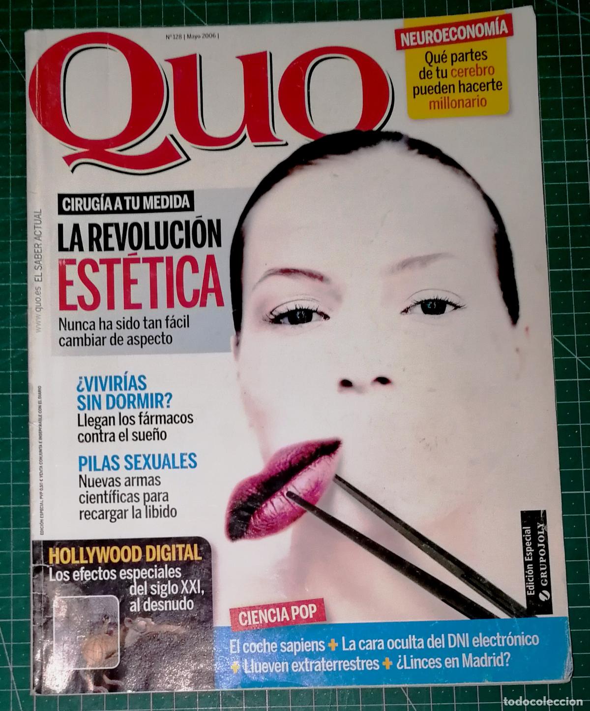 Coleccionismo de revistas y peri&oacute;dicos: REVISTA QUO. N&ordm; 128, Mayo 2006. - Ed. especial Grupo Joly. - Hachette Filipacchi, 2006