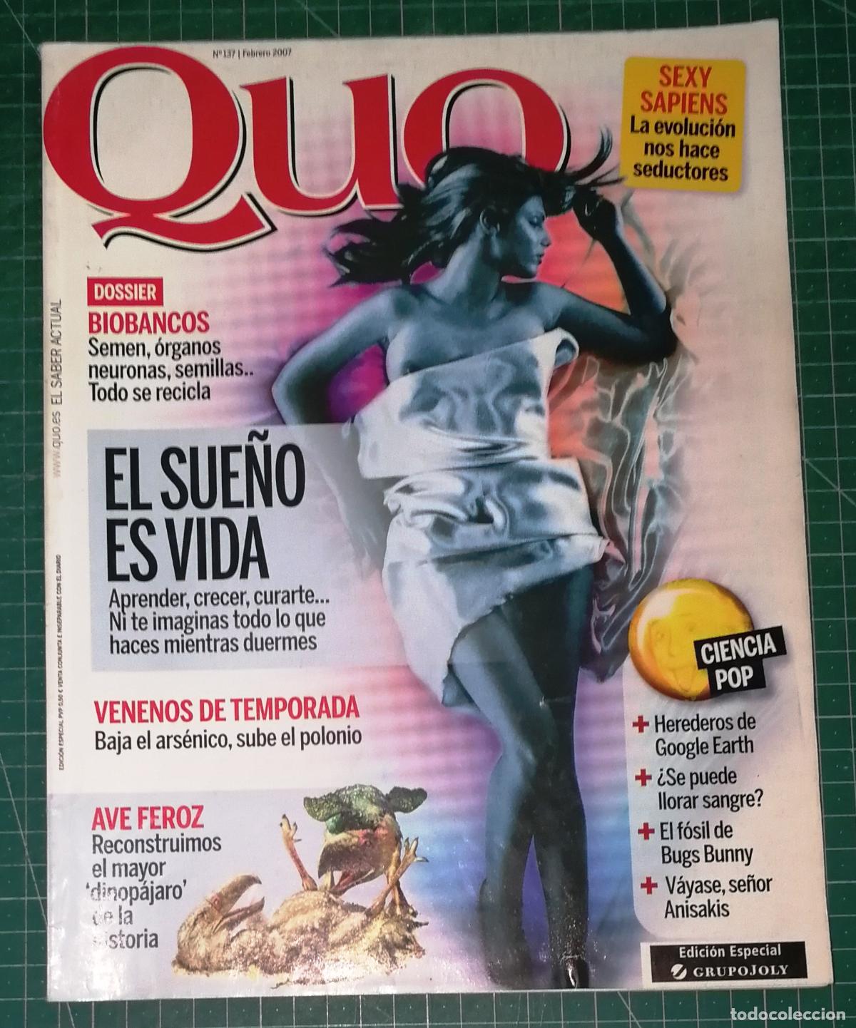 Collection Magazines and Newspapers: REVISTA QUO. N&ordm; 137, Febrero 2007. - Ed. especial Grupo Joly. - Hachette Filipacchi, 2007