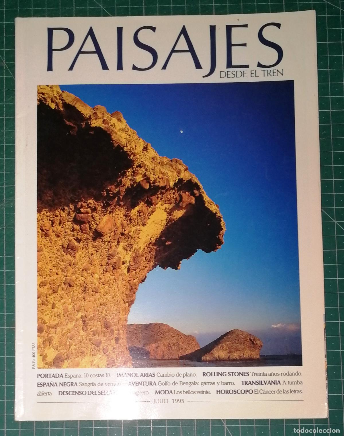 Collection Magazines and Newspapers: REVISTA PAISAJES DESDE EL TREN. N&ordm; 57. JULIO 1995. - COMFERSA (Comercial del Ferrocarril, S.A.)