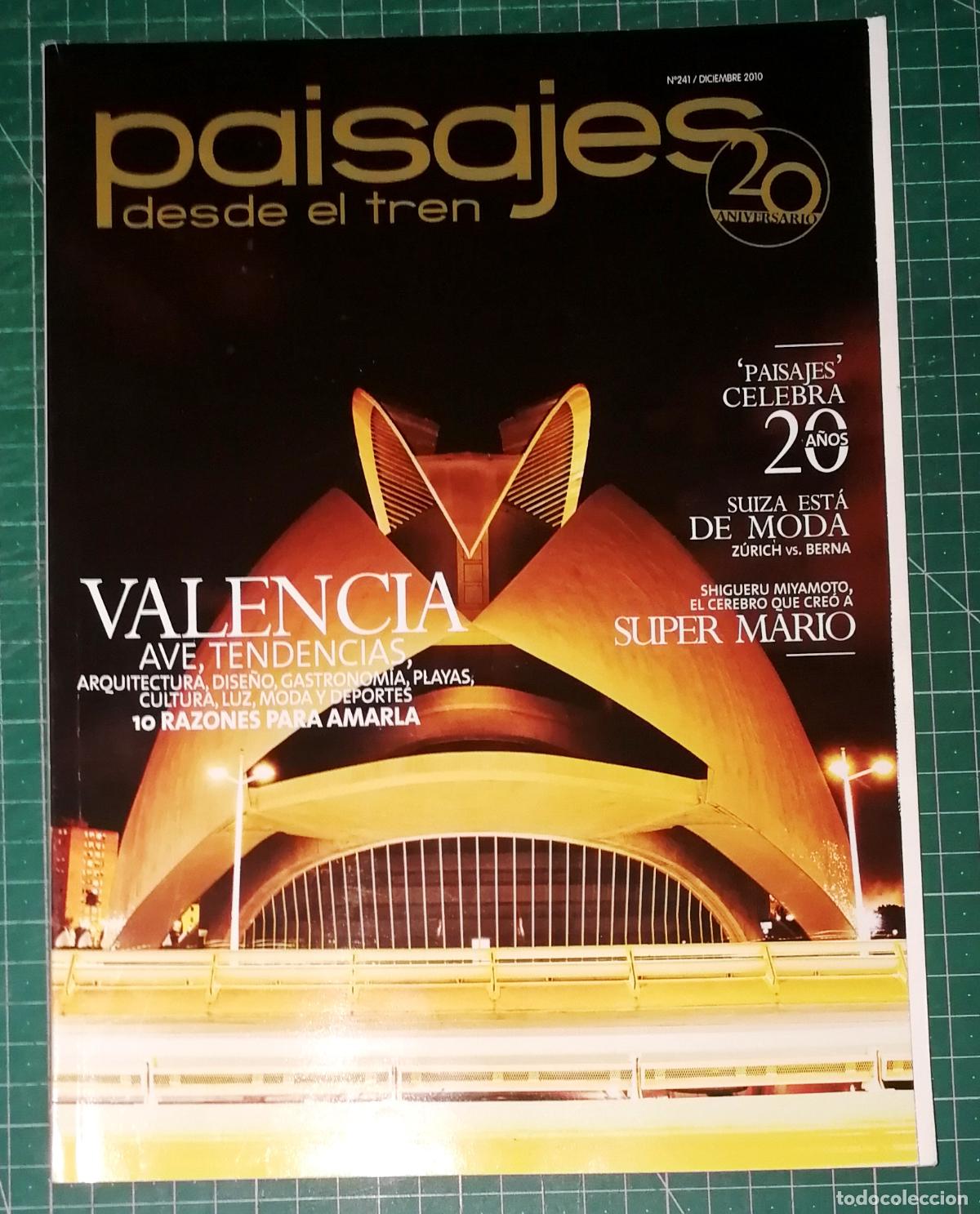 Collection Magazines and Newspapers: REVISTA PAISAJES DESDE EL TREN. N&ordm; 241. DICIEMBRE 2010. 20 ANIVERSARIO. - COMFERSA
