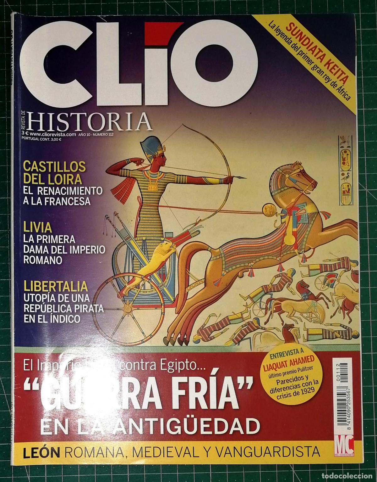 Collection Magazines and Newspapers: REVISTA CL&Iacute;O : LA MUSA DE LA HISTORIA. A&Ntilde;O X. N&ordm; 112. - MC Ediciones, ca. 2011