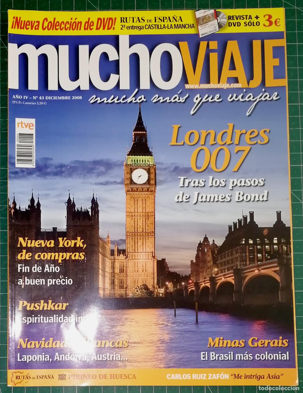 Collection Magazines and Newspapers: REVISTA MUCHOVIAJE. A&Ntilde;O IV. N&ordm; 43. DICIEMBRE 2008. - Mucho Viaje