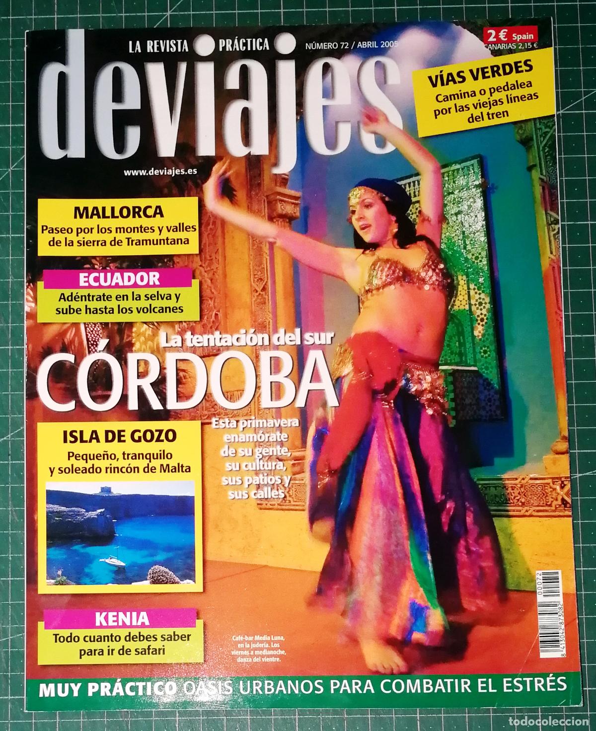 Colecionismo de Revistas e Jornais: DEVIAJES [DE VIAJES] : LA REVISTA PR&Aacute;CTICA. N&ordm; 72. ABRIL 2005. - Hachette Filipacchi
