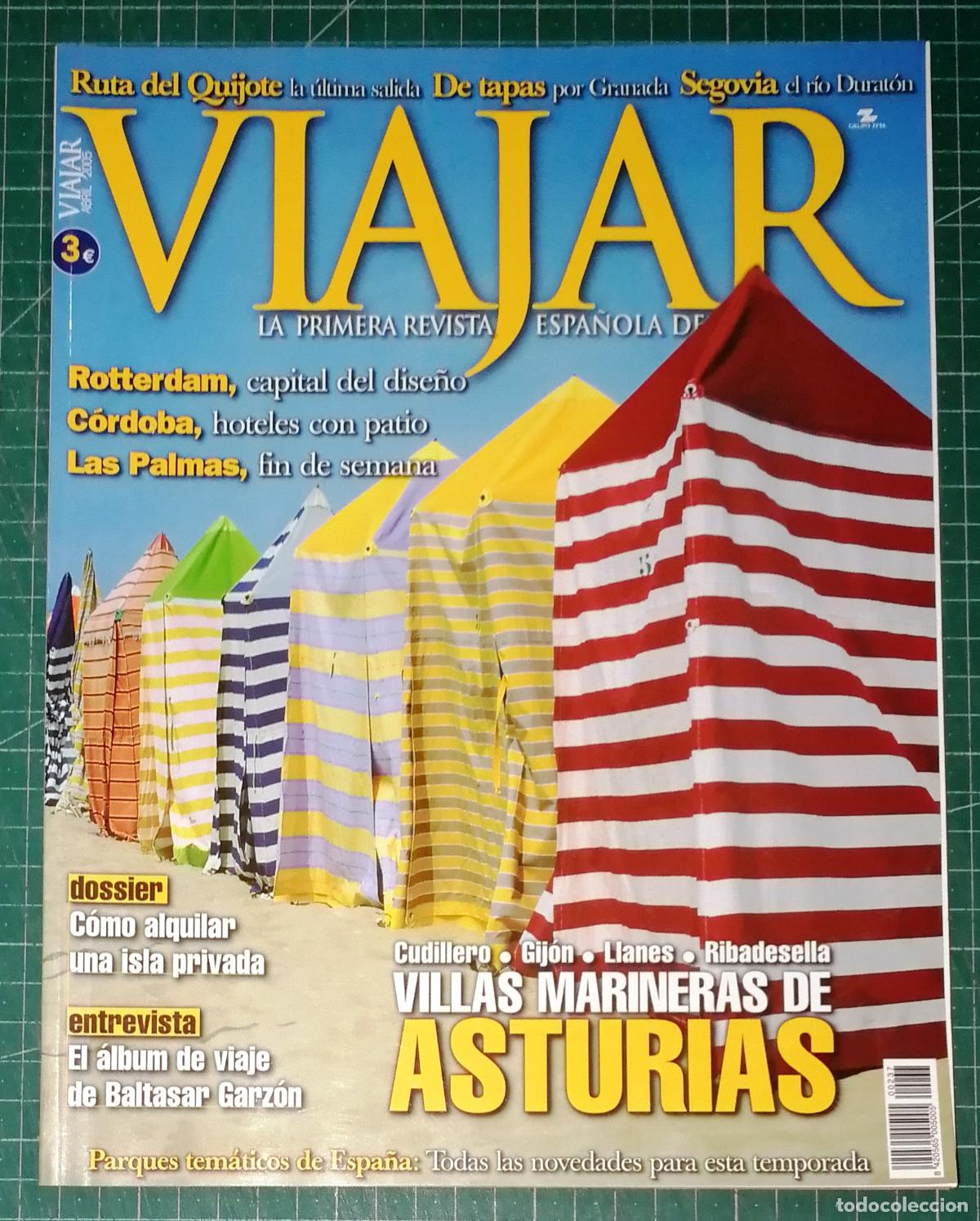 Coleccionismo de revistas y peri&oacute;dicos: VIAJAR : LA PRIMERA REVISTA ESPA&Ntilde;OLA DE VIAJES. ABRIL 2005. N&ordm; 237. - Grupo Zeta