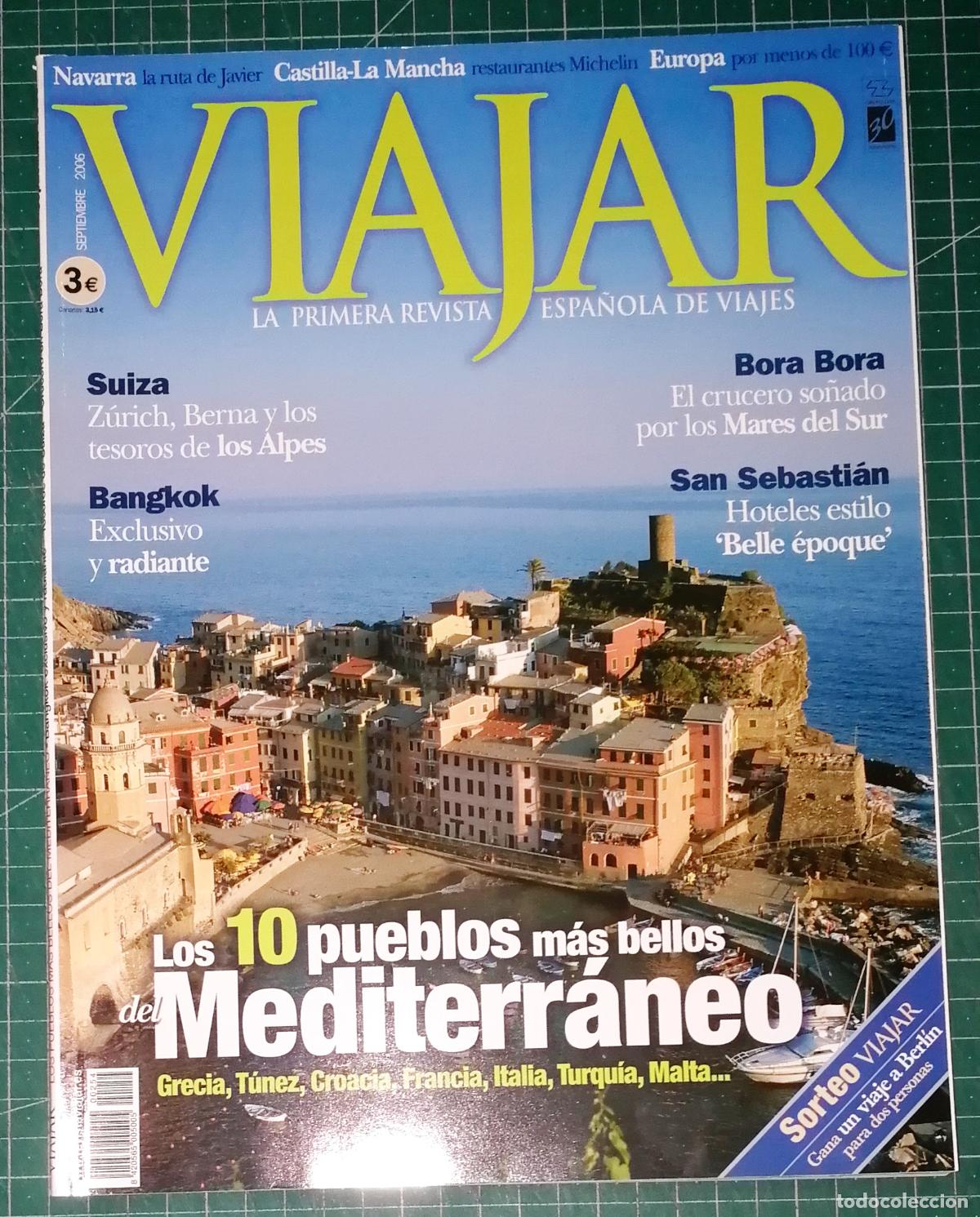 Coleccionismo de revistas y peri&oacute;dicos: VIAJAR : LA PRIMERA REVISTA ESPA&Ntilde;OLA DE VIAJES. SEPTIEMBRE 2006. N&ordm; 254. - Grupo Zeta