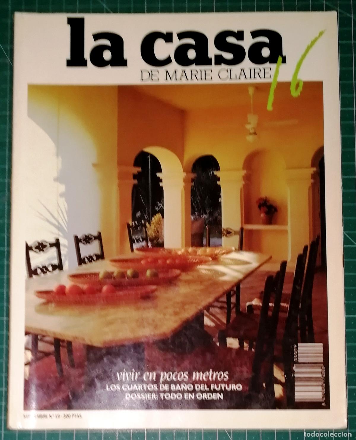 Coleccionismo de revistas y peri&oacute;dicos: LA CASA 16 DE MARIE CLAIRE. N&ordm; 19. SEPTIEMBRE 1989. - Grupo 16
