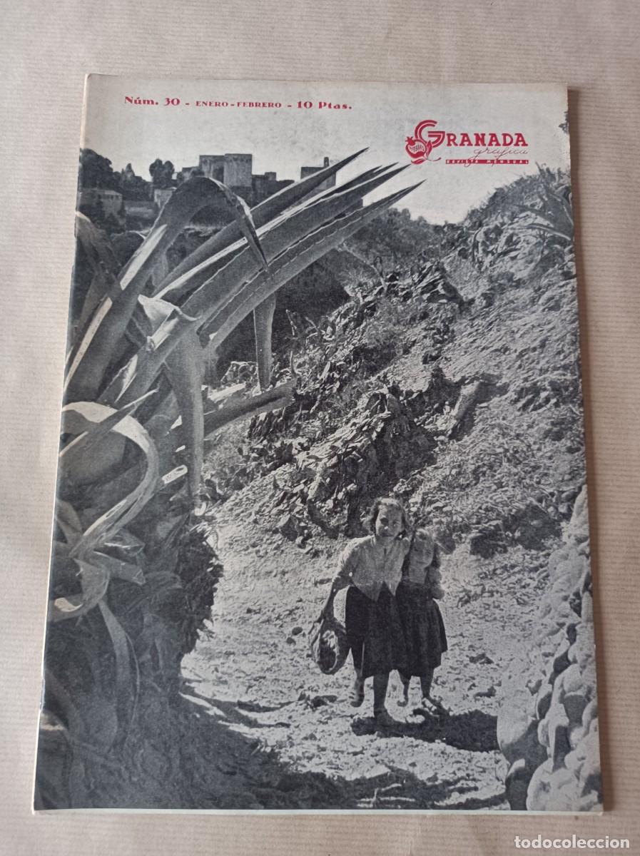 Collection Magazines and Newspapers: REVISTA MENSUAL GRANADA GR&Aacute;FICA 1955