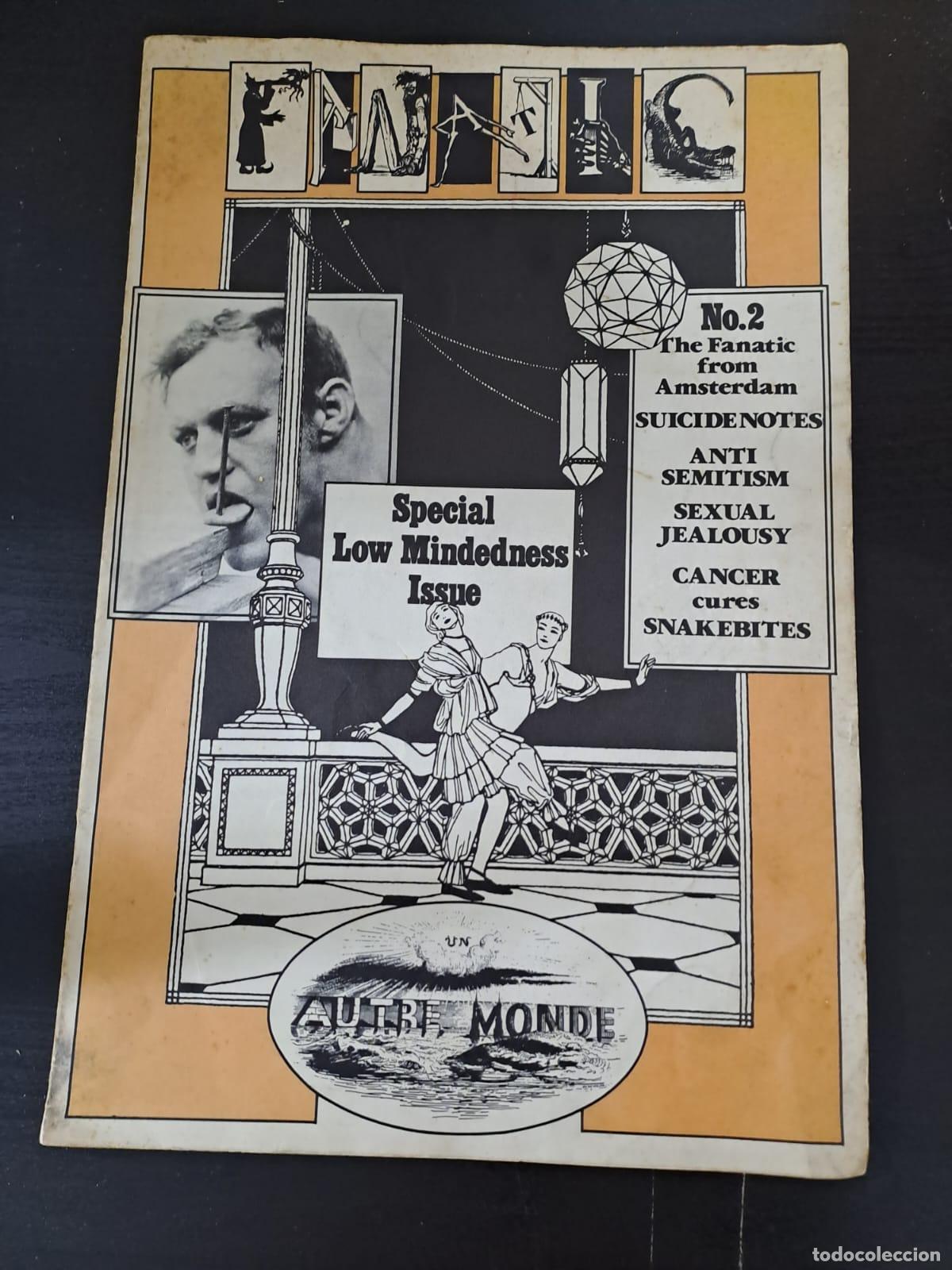 Coleccionismo de revistas y peri&oacute;dicos: THE FANATIC-REVISTA UNDERGROUND Y CONTRACULTURAL-AMSTERDAM 1976-WILLIAM LEVY-JOHN MICHELL