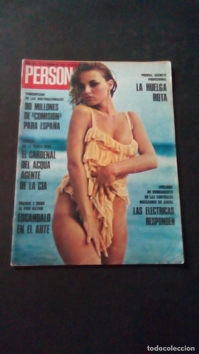 Coleccionismo de revistas y peri&oacute;dicos: PERSONAS 120-1976-EL LUTE-LEONARD COHEN-CRUYFF-EL VATICANO-BLACKBIRD SR 71-JILLY JOHNSON