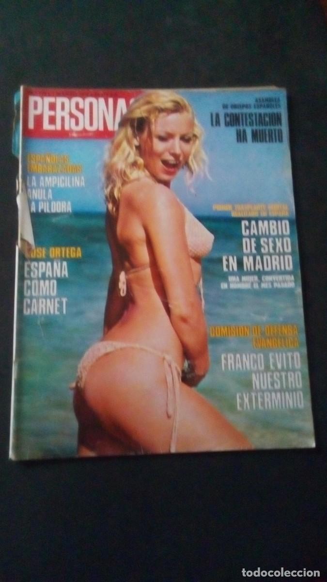 Coleccionismo de revistas y peri&oacute;dicos: PERSONAS 122-1976-LORETA TOVAR-TRAVESTI-JOS&Eacute; ORTEGA-FERNAND LEGROS