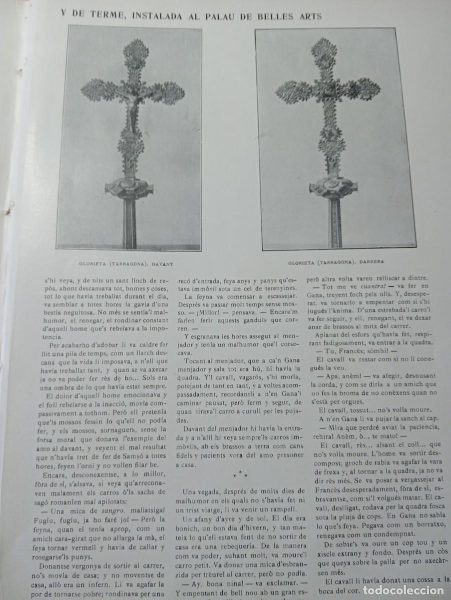 Coleccionismo de revistas y peri&oacute;dicos: REVISTA ANY 1913 CREU DE TERME GLORIETA BELLTALL VILABERTRAN RIELLS PUIGVERT RENAU GRANOLLERS SOSES