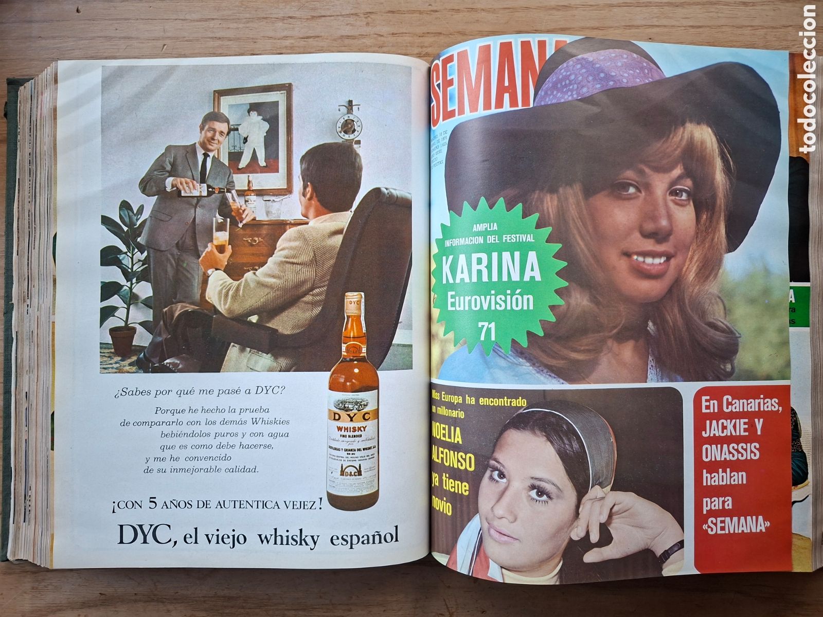 Coleccionismo de revistas y peri&oacute;dicos: Anuario Revista Semana 1971